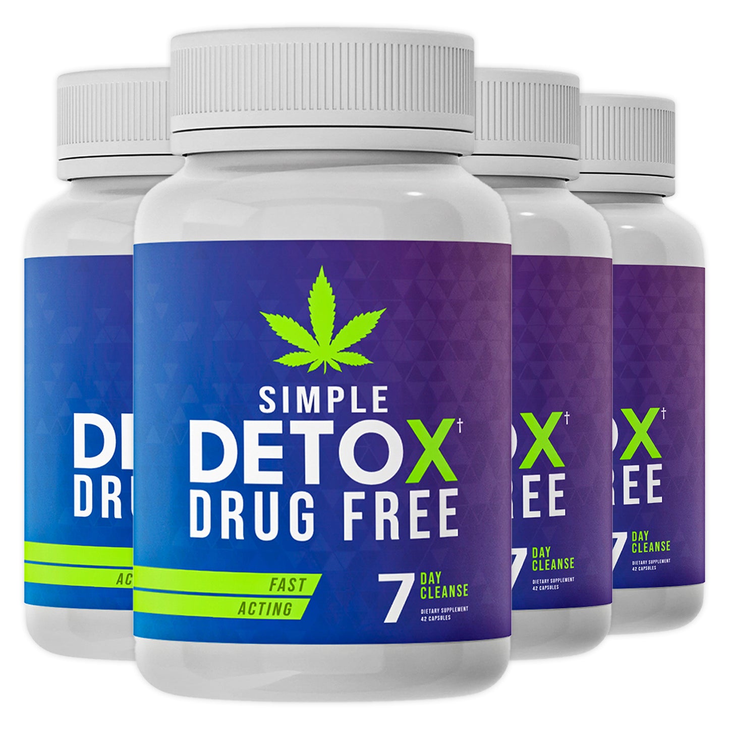 THC & DRUG SIMPLE DETOX CLEANSE (4 pack)