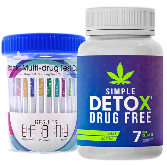 SIMPLE WEED CLEANSE & DRUG DETOX & MULTI DRUG TEST