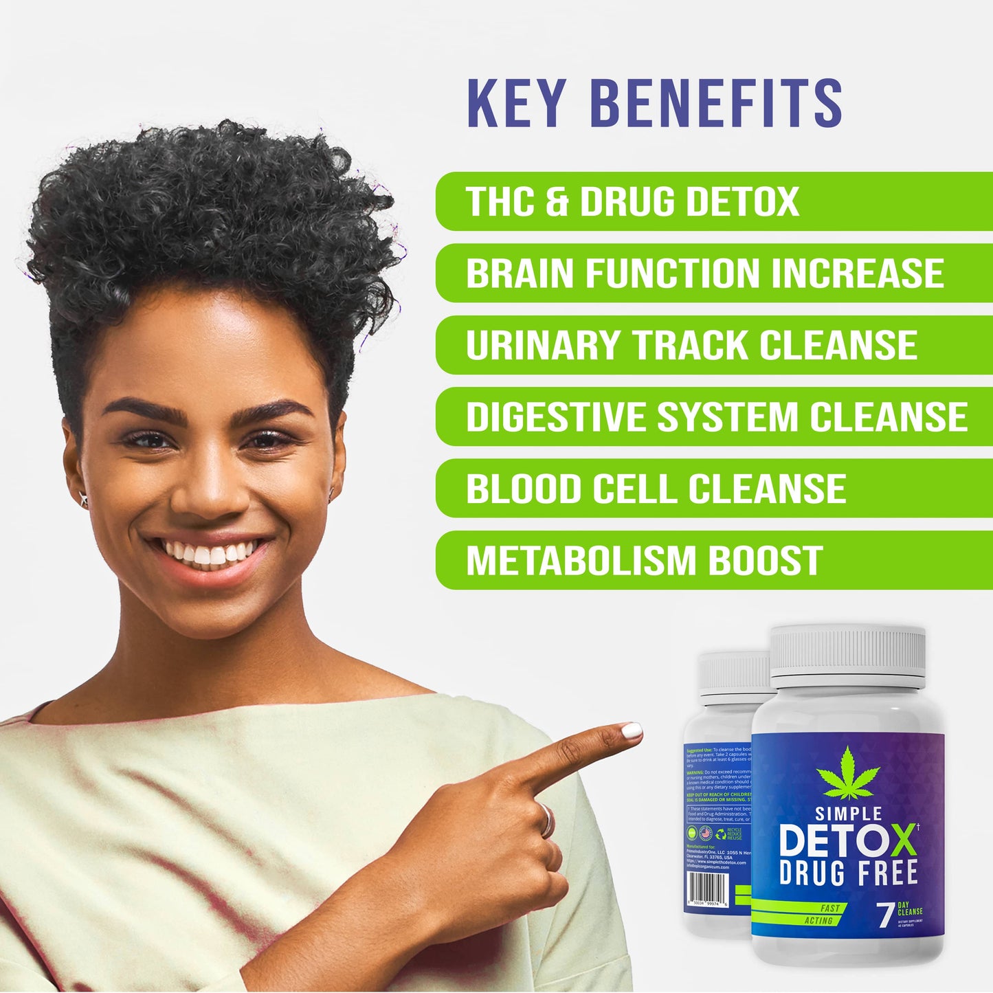 THC & CBD SIMPLE DETOX (3 pack)
