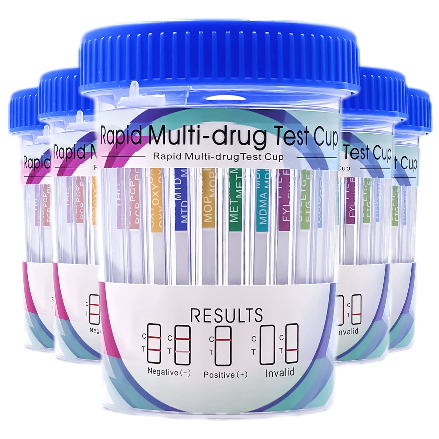 MULTI DRUG TEST 14 Panel Kit (5 pack)