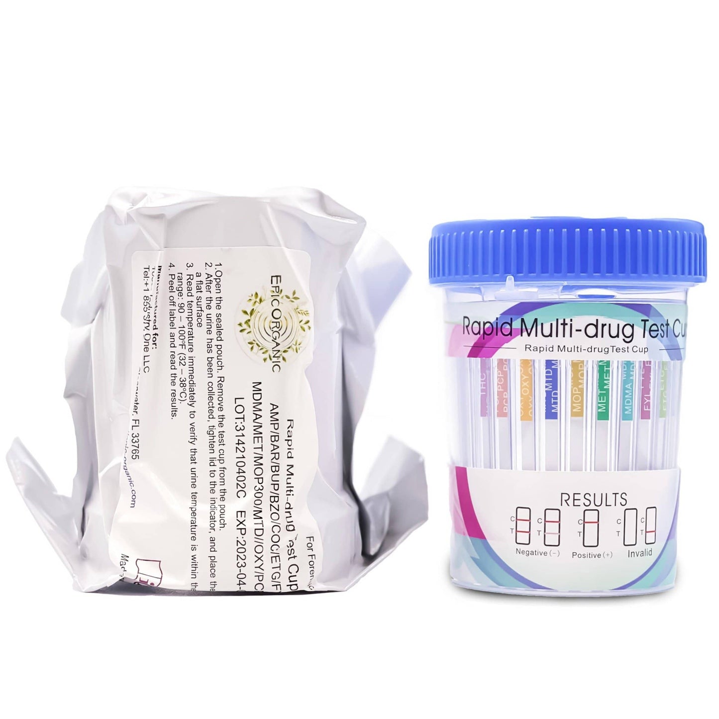 MULTI DRUG TEST 14 Panel Kit (5 pack)